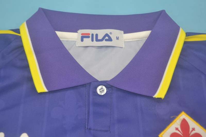 Fiorentina Soccer Jersey Home Retro Replica 1997/98