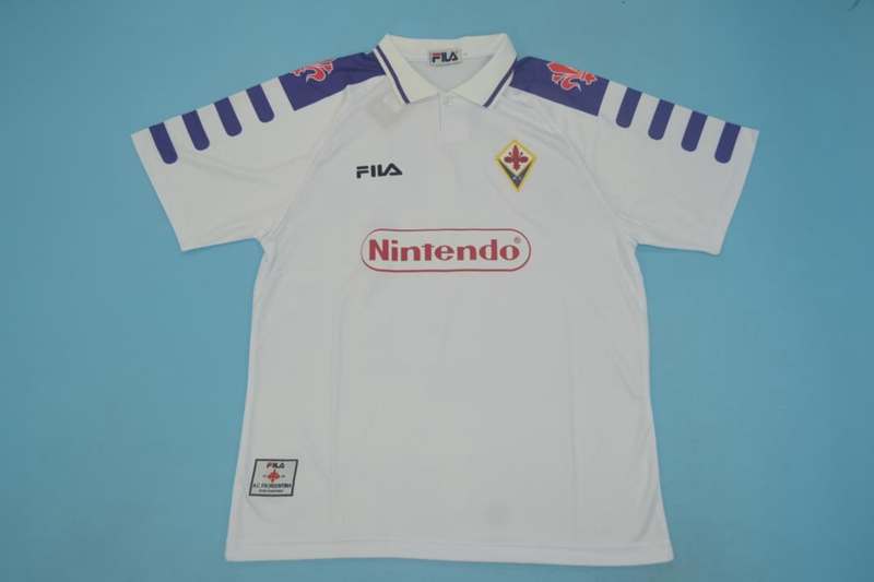 Fiorentina Soccer Jersey Away Retro Replica 1998/99