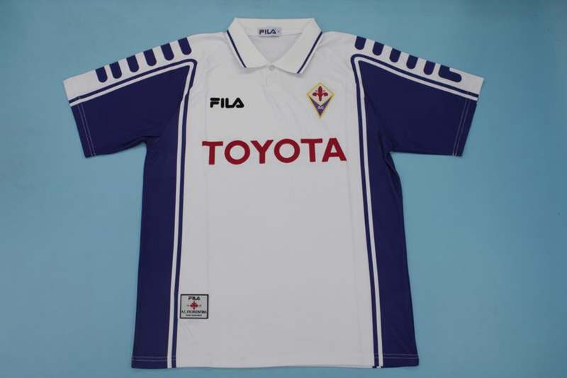 Fiorentina Soccer Jersey Away Retro Replica 1999/00