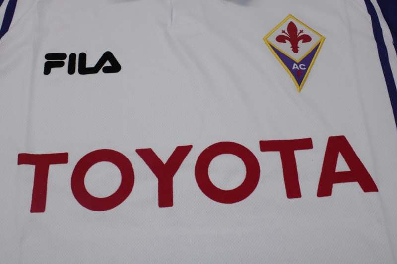 Fiorentina Soccer Jersey Away Retro Replica 1999/00