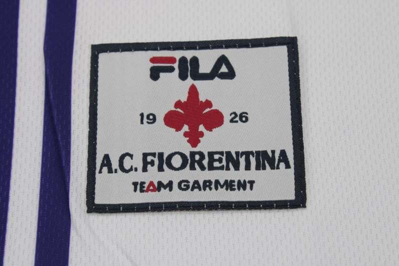 Fiorentina Soccer Jersey Away Retro Replica 1999/00