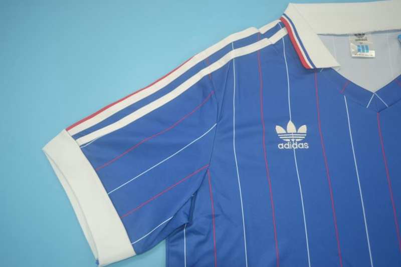 France Soccer Jersey Home Retro Replica 1982