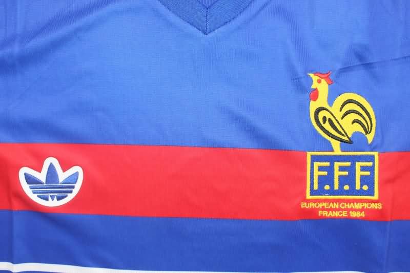 France Soccer Jersey Home Retro Replica 1984