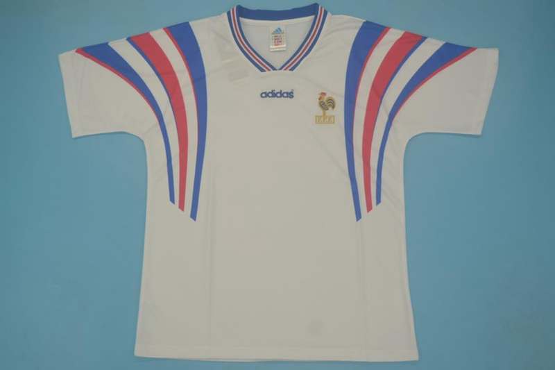France Soccer Jersey Away Retro Replica 1996