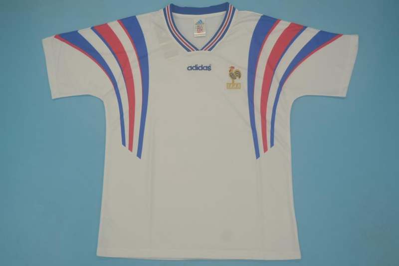 France Soccer Jersey Away Retro Replica 1996