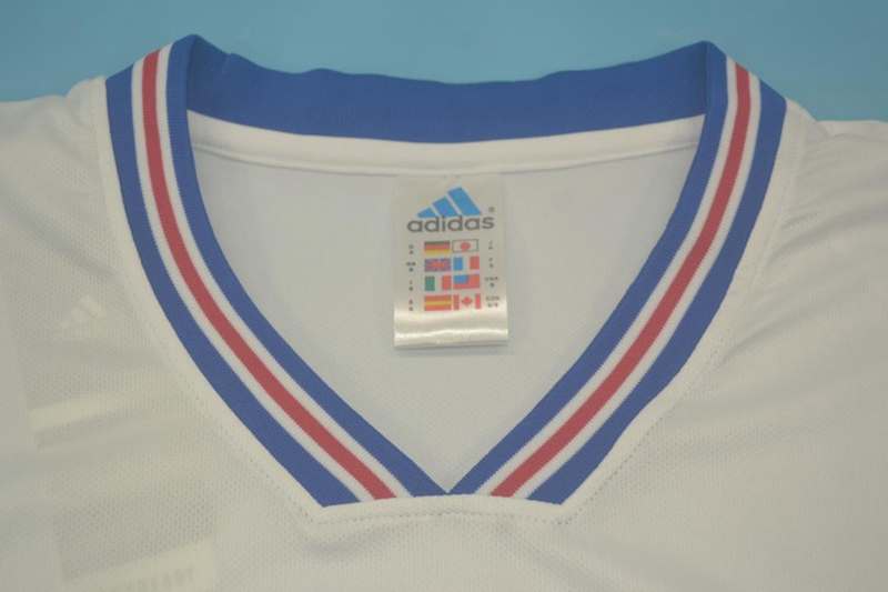 France Soccer Jersey Away Retro Replica 1996