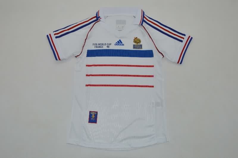 AAA Quality France 1998 Away Retro Soccer Jersey (Player)