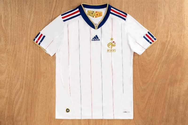 AAA Quality France 2010 Away Retro Soccer Jersey