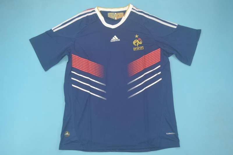 France Soccer Jersey Home Retro Replica 2010