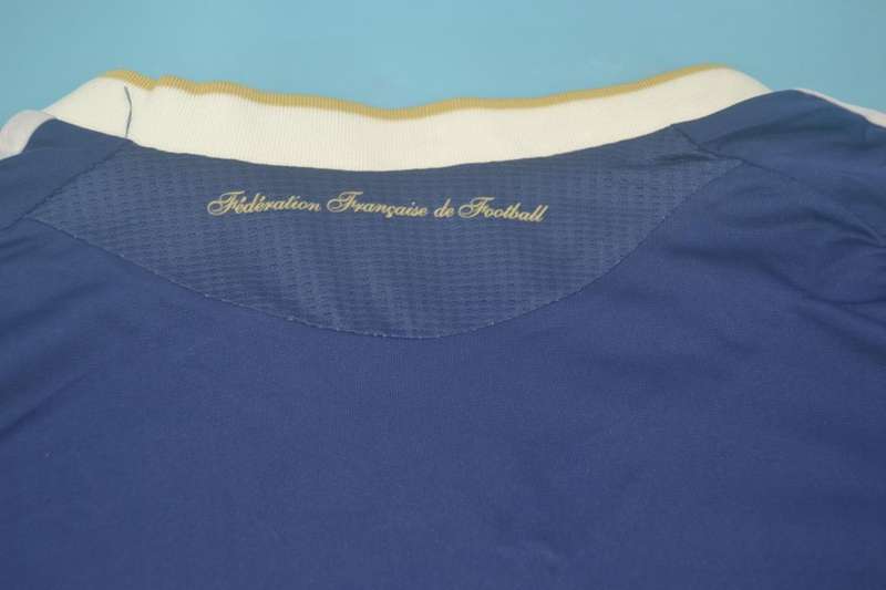 France Soccer Jersey Home Retro Replica 2010