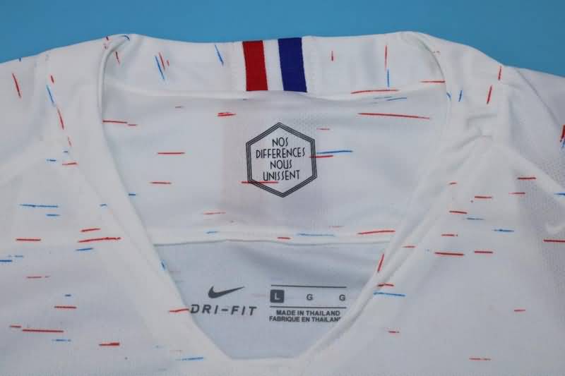 France Soccer Jersey Away Retro Replica 2018