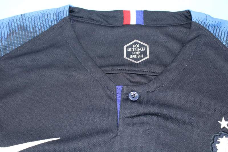 France Soccer Jersey Home Retro Replica 2018