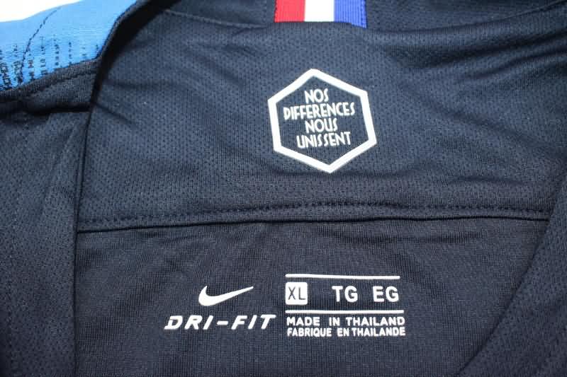 France Soccer Jersey Home Long Sleeve Retro Replica 2018