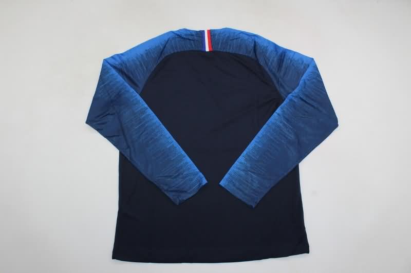 France Soccer Jersey Home Long Sleeve Retro Replica 2018