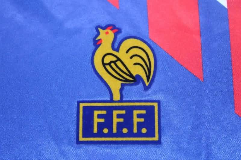 France Soccer Jersey Home Retro Replica 1990/92