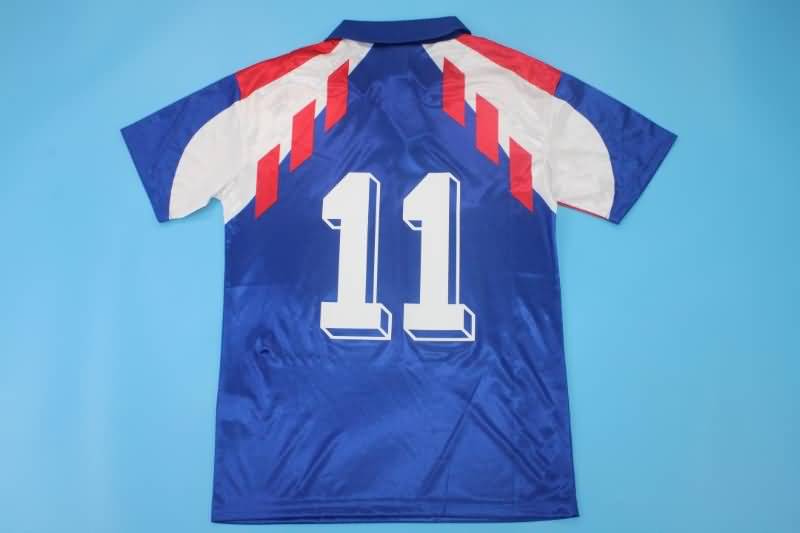 France Soccer Jersey Home Retro Replica 1990/92