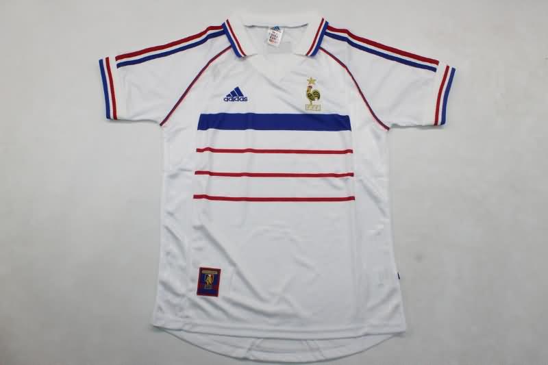 France Soccer Jersey Away Retro Replica 1998/00