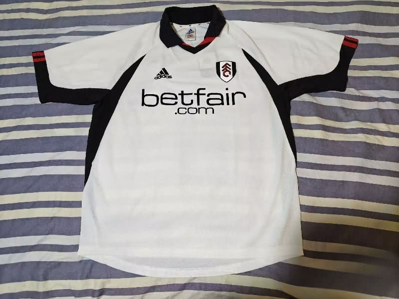 AAA Quality Fulham 2002/03 Home Retro Soccer Jersey