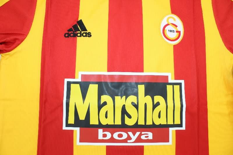 AAA Quality Galatasaray 1999/00 Home Long Sleeve Retro Soccer Jersey
