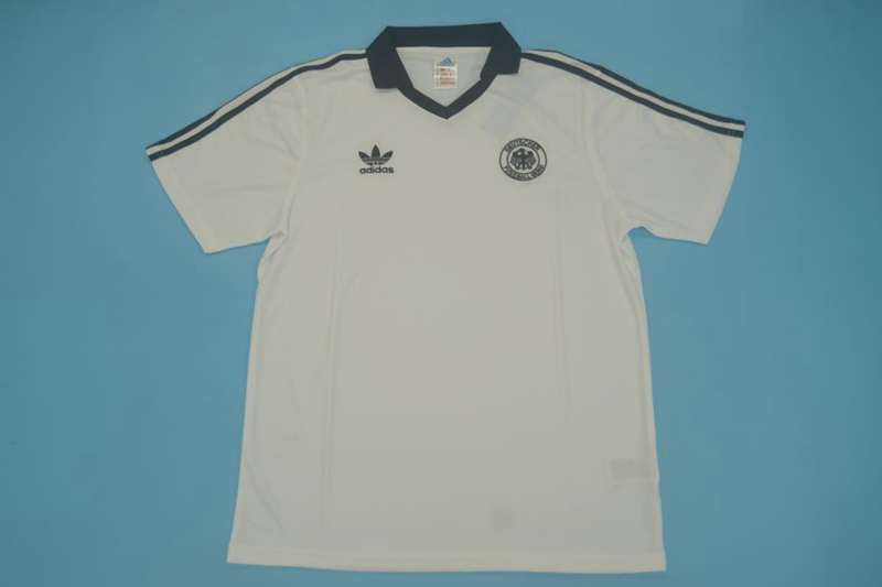 Germany Soccer Jersey Home Retro Replica 1980