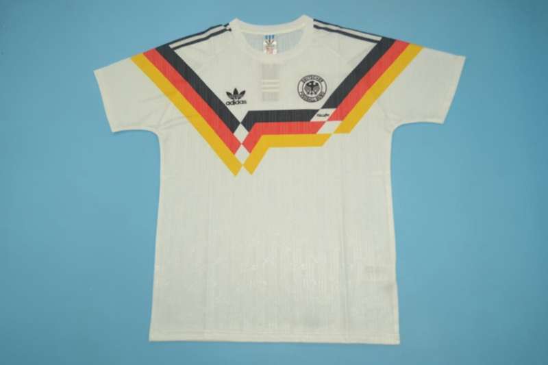 Germany Soccer Jersey EURO Home Retro Replica 1990