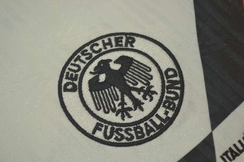Germany Soccer Jersey EURO Home Retro Replica 1990
