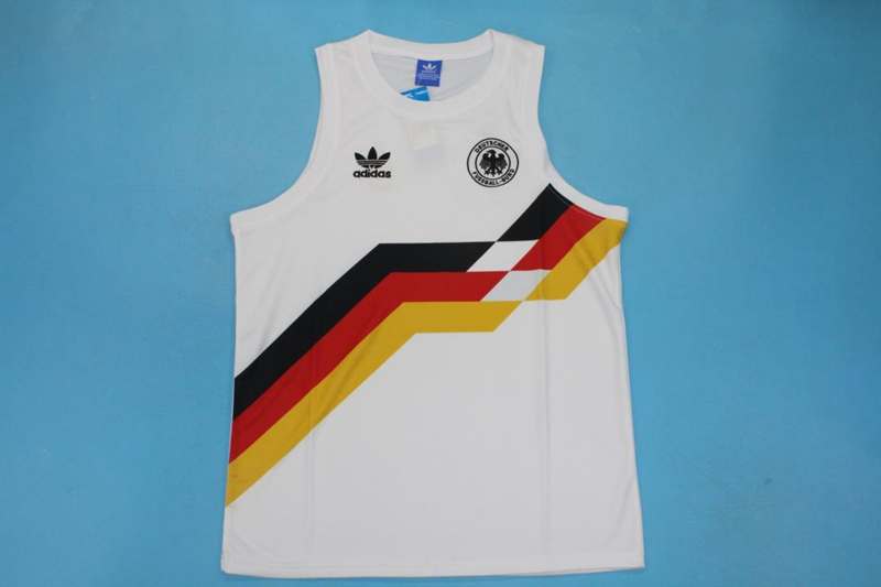 Germany Soccer Jersey Vest Retro Replica 1990