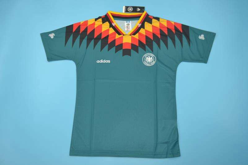 Germany Soccer Jersey EURO Away Retro Replica 1994