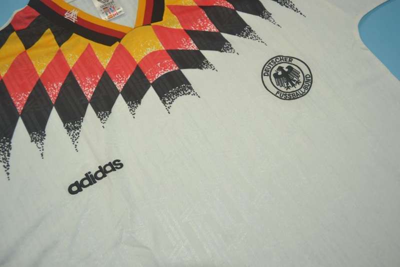 Germany Soccer Jersey EURO Home Retro Replica 1994