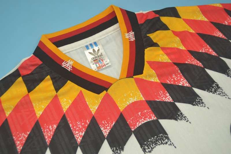 Germany Soccer Jersey EURO Home Retro Replica 1994