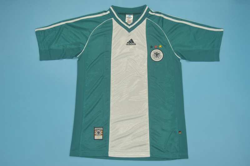 Germany Soccer Jersey Away Retro Replica 1998