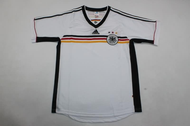 Germany Soccer Jersey Home Retro Replica 1998