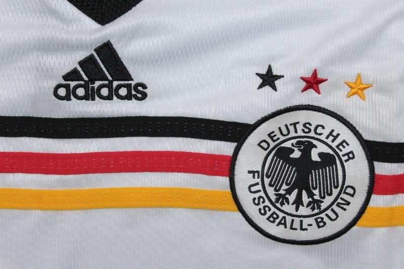 Germany Soccer Jersey Home Retro Replica 1998