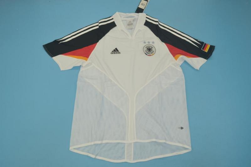 Germany Soccer Jersey Home Retro Replica 2004