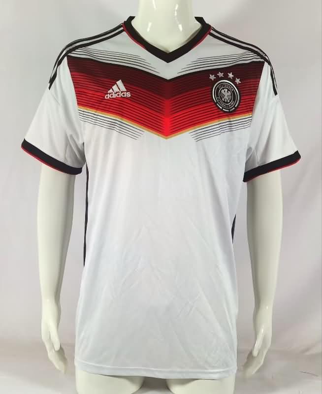 Germany Soccer Jersey 4 Home Retro Replica 2014