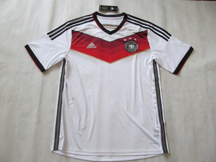 Germany Soccer Jersey Home Retro Replica 2014