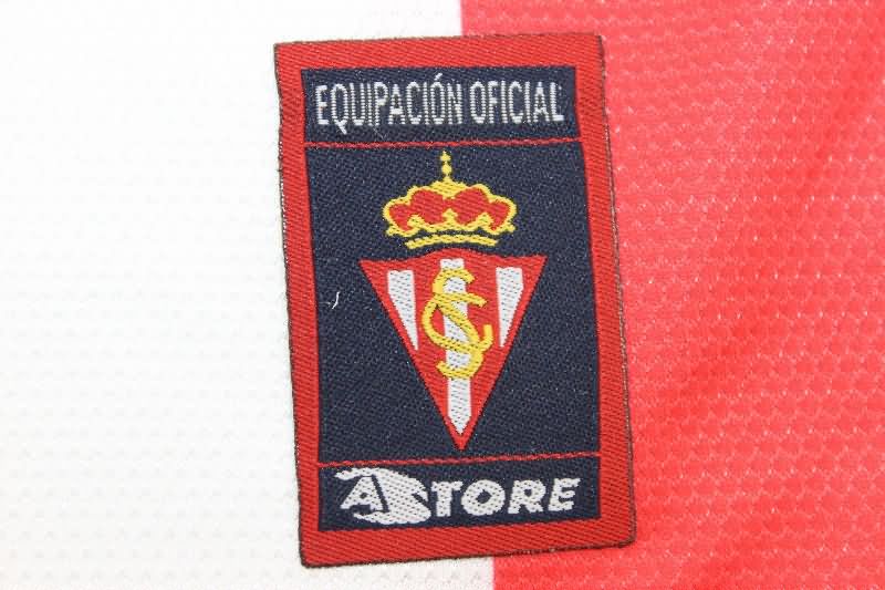 AAA Quality Gijon 2008/09 Home Retro Soccer Jersey
