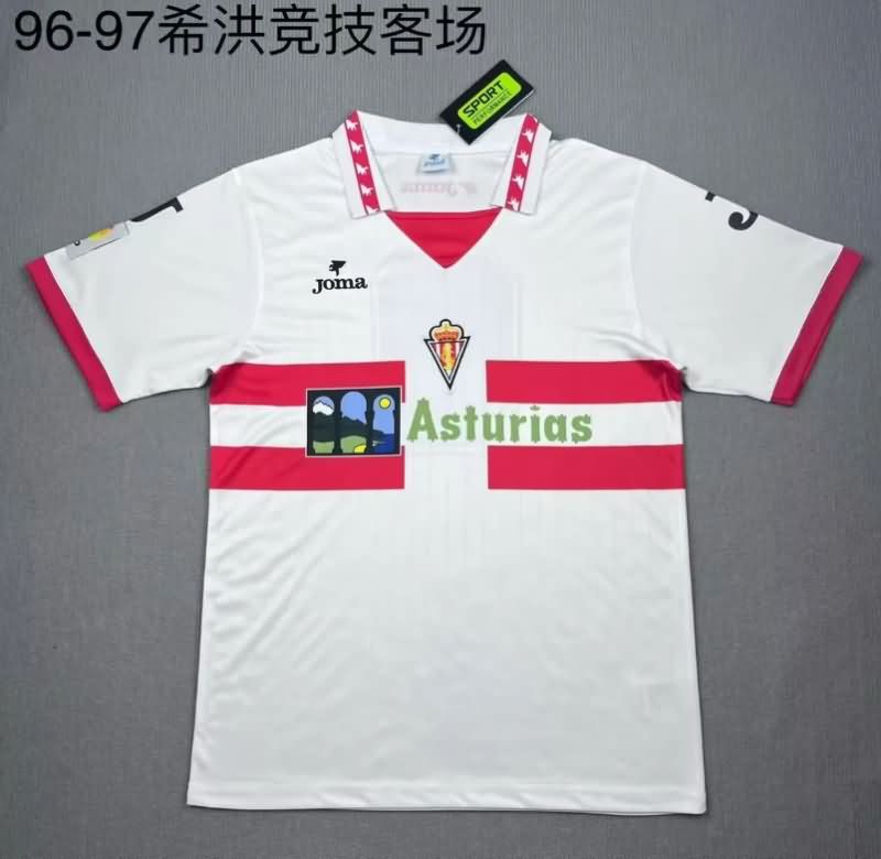 AAA Quality Gijon 1996/97 Away Retro Soccer Jersey
