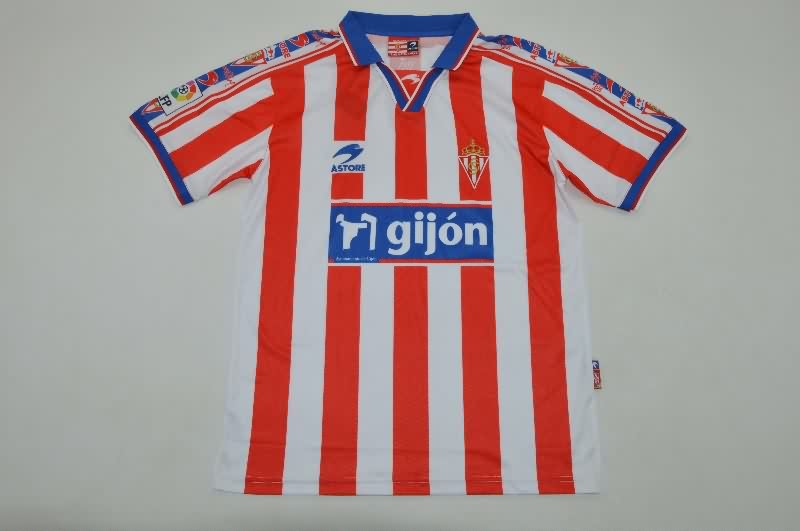 AAA Quality Gijon 1999/00 Home Retro Soccer Jersey AAA Quality Gijon 1999/00 Home Retro Soccer Jersey