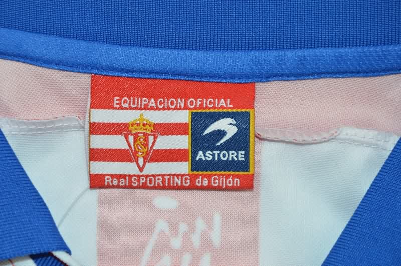 AAA Quality Gijon 1999/00 Home Retro Soccer Jersey