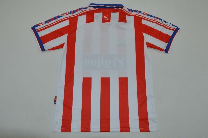 AAA Quality Gijon 1999/00 Home Retro Soccer Jersey