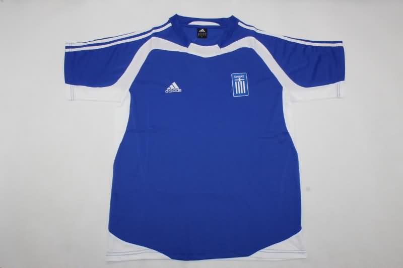 Greece Soccer Jersey Away Retro Replica 2004