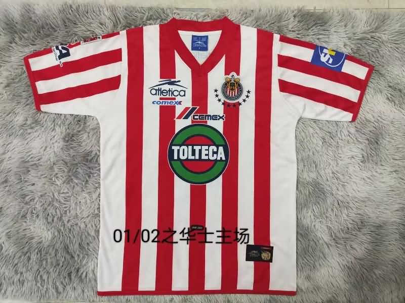Guadalajara Soccer Jersey Home Retro Replica 2001/02
