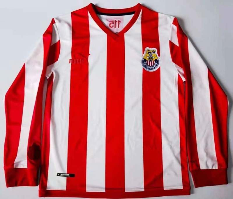 Guadalajara Soccer Jersey Anniversary Long Retro Replica 115