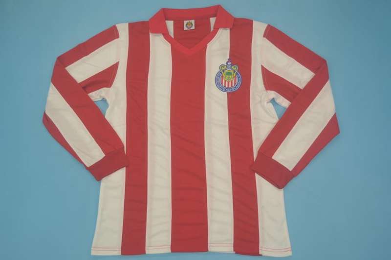 Guadalajara Soccer Jersey Home Long Sleeve Retro Replica 1960