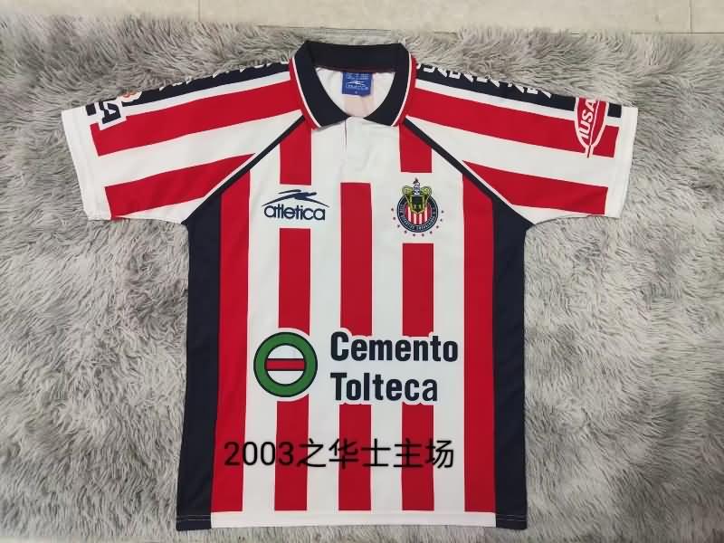 Guadalajara Soccer Jersey Home Retro Replica 2003