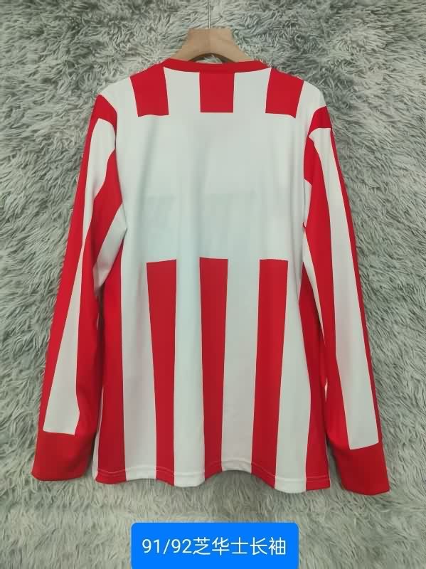 AAA Quality Guadalajara 1991/92 Home Retro Long Sleeve Soccer Jersey