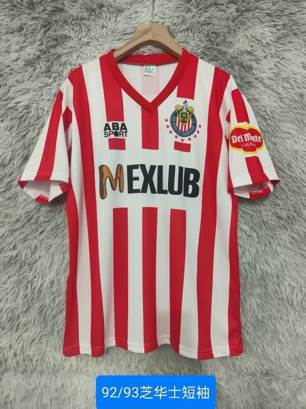 AAA Quality Guadalajara 1992/93 Home Retro Soccer Jersey