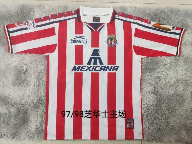 Guadalajara Soccer Jersey Home Retro Replica 1997/98