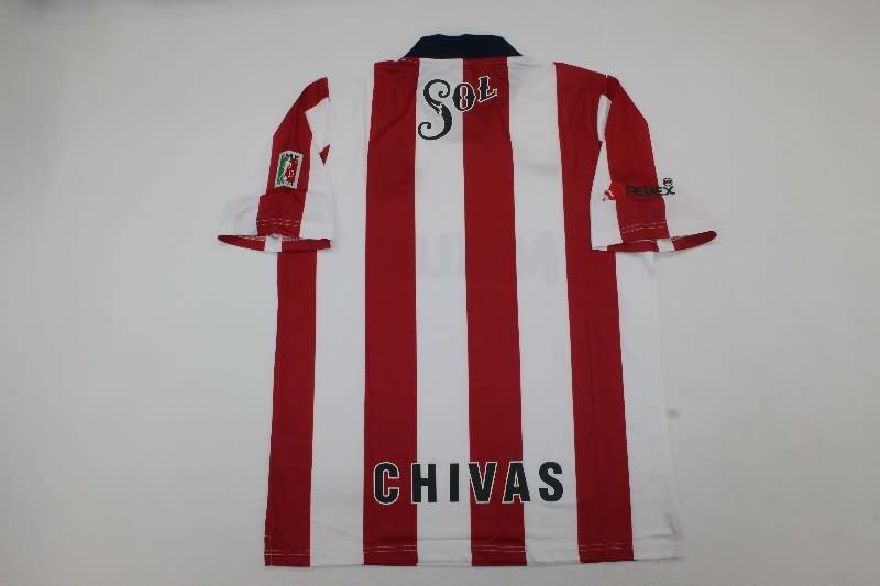 AAA Quality Guadalajara 1997/98 Home Retro Soccer Jersey 02